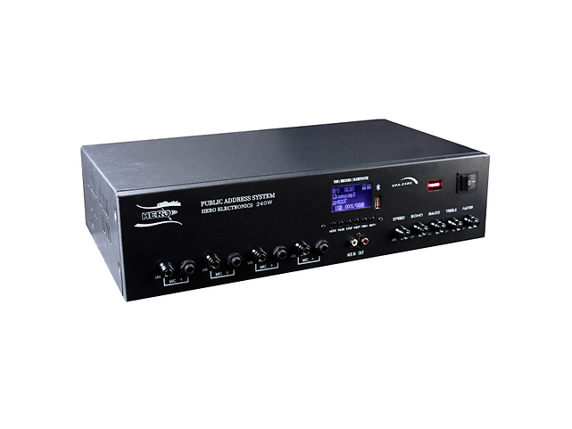 HPA-240U mixer amplifier 240w