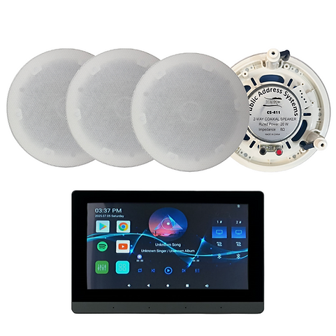 Android Wall amplifier AL-902B system 4 ceiling speaker