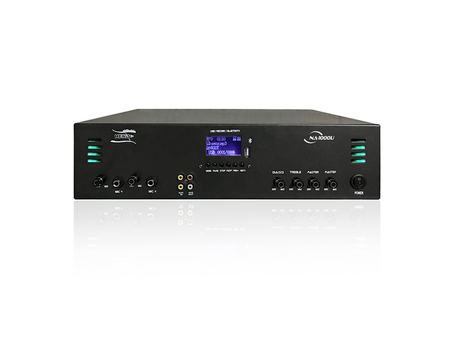 NA-1000 mixer power amplifier (2x500w)
