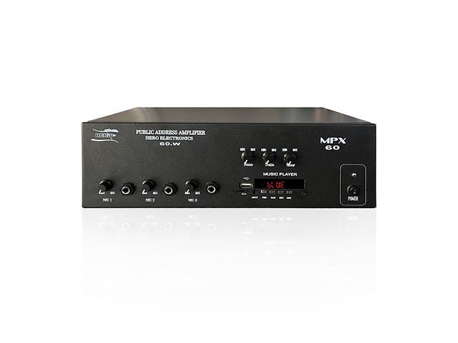 MPX - Public address Mixer Amplifier