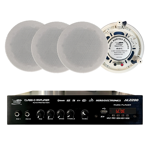 amplifier system 4 ceiling speaker