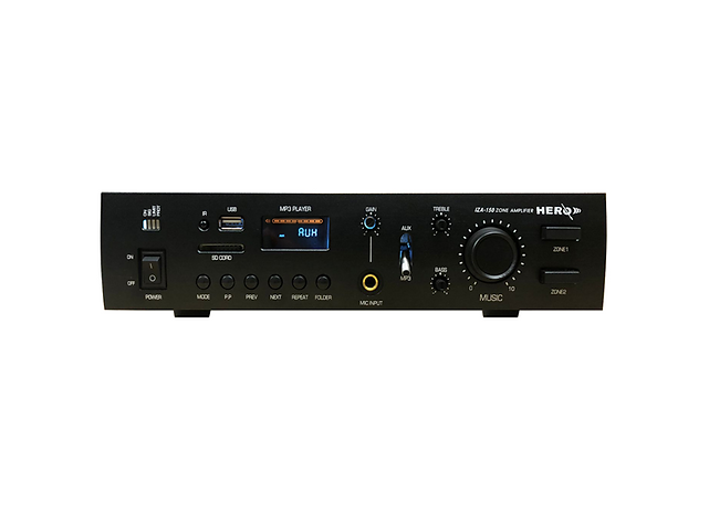 IZA150 Public address mixer amplifier 150w