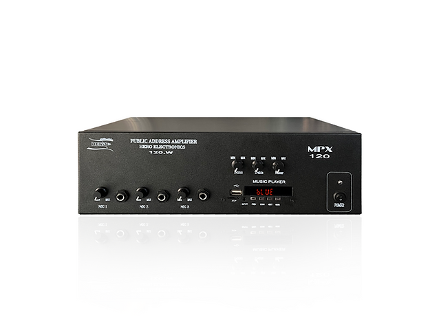 MPX - Public address Mixer Amplifier
