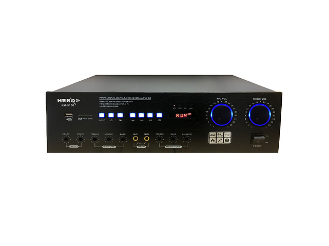 KM-5150 mixer Power amplifier (2x150w)