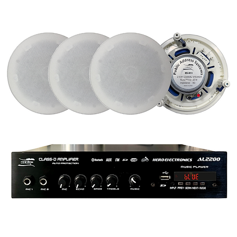 amplifier system 4 ceiling speaker