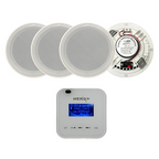 Wall amplifier system 4 ceiling speaker 10w