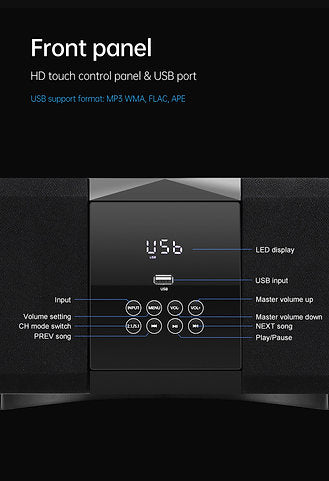 Hyper sound digital 5.1 Sound bar 6120KTV