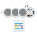 Wall amplifier system 4 ceiling speaker 6w
