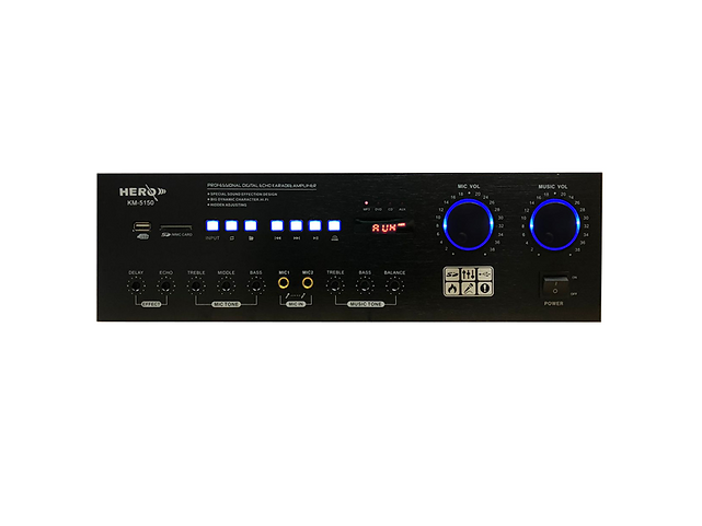 KM-5150 mixer Power amplifier (2x150w)