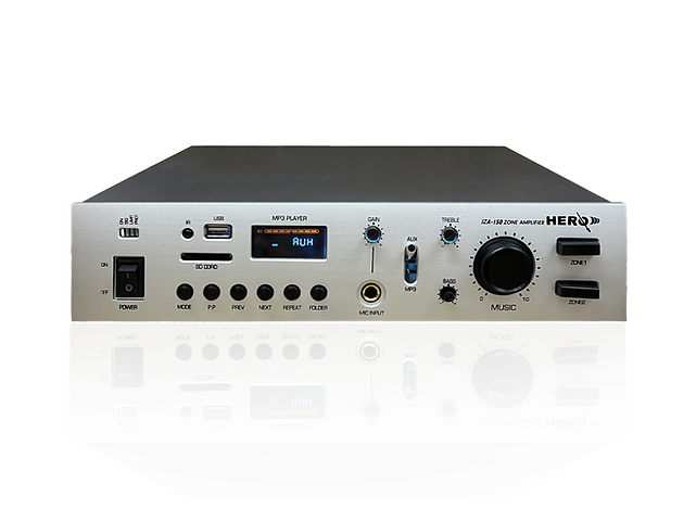 IZA150 Public address mixer amplifier 150w