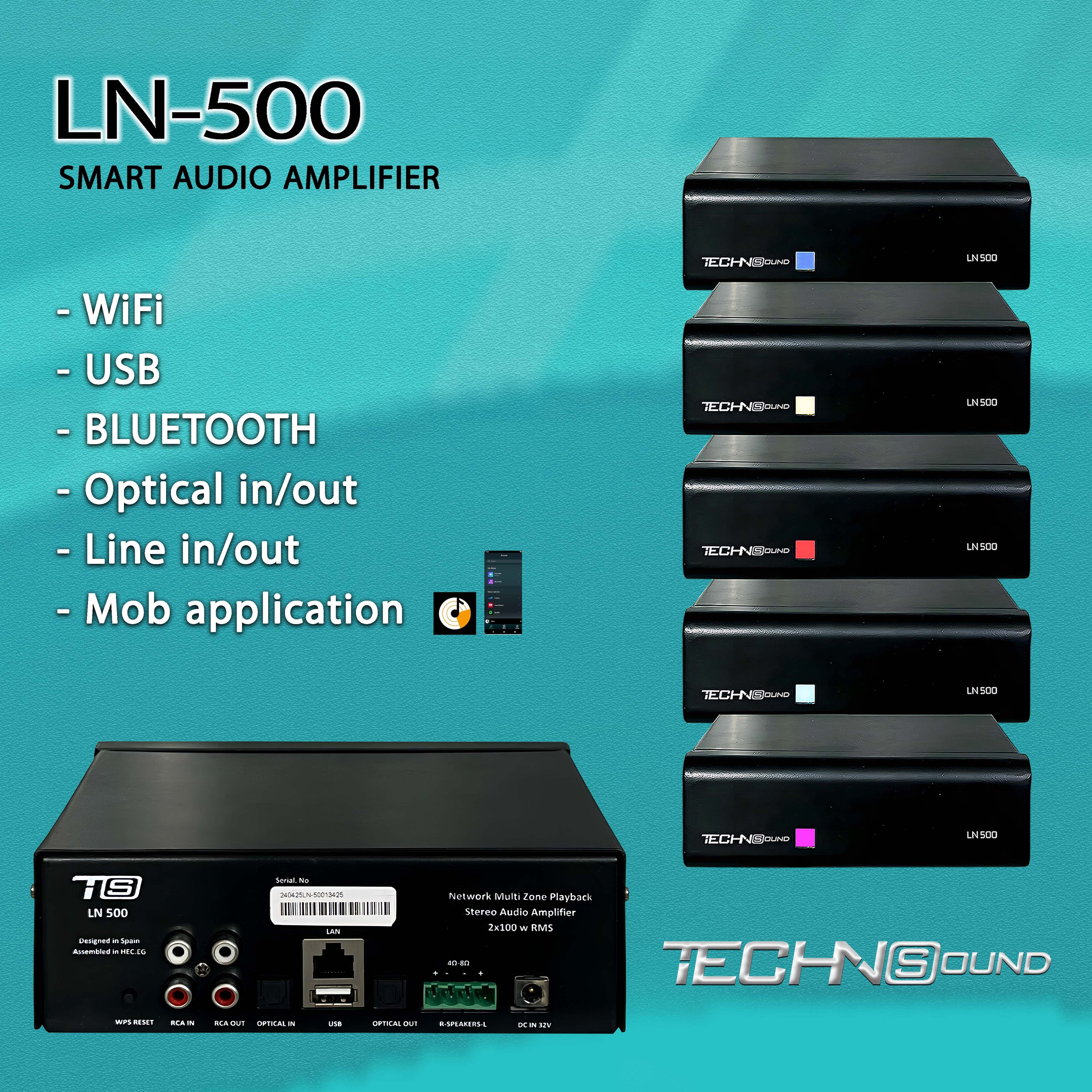 LN-500 Smart Amplifier