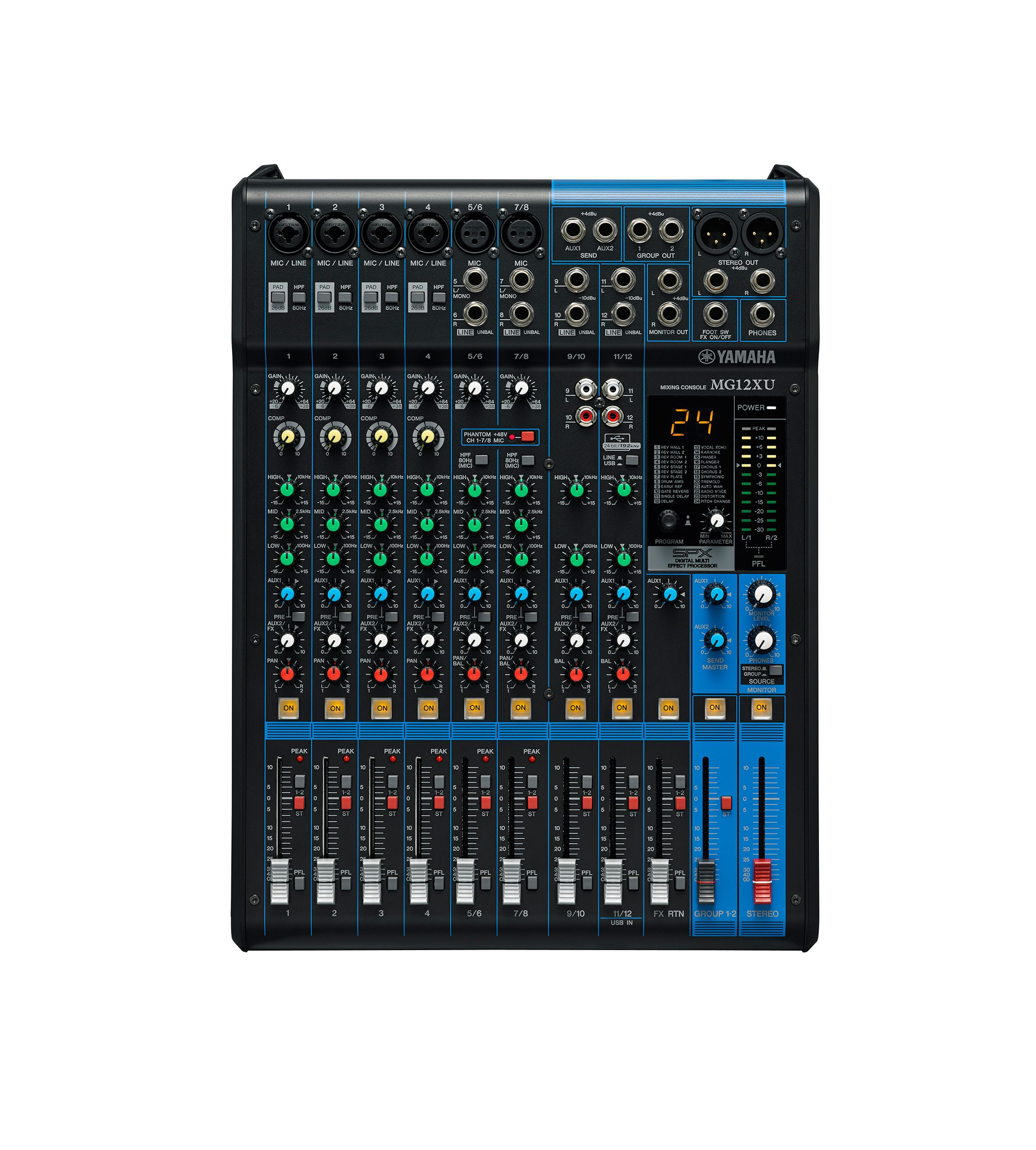 Mixer Yamaha MG12XU