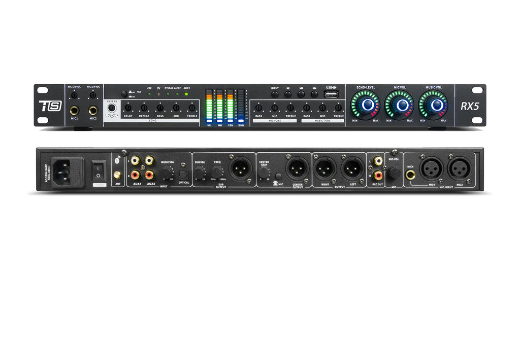 Rack mounted mixer TECHNoSOUND RX5