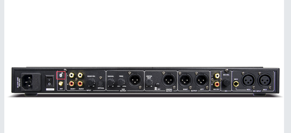 Rack mounted mixer TECHNoSOUND RX5