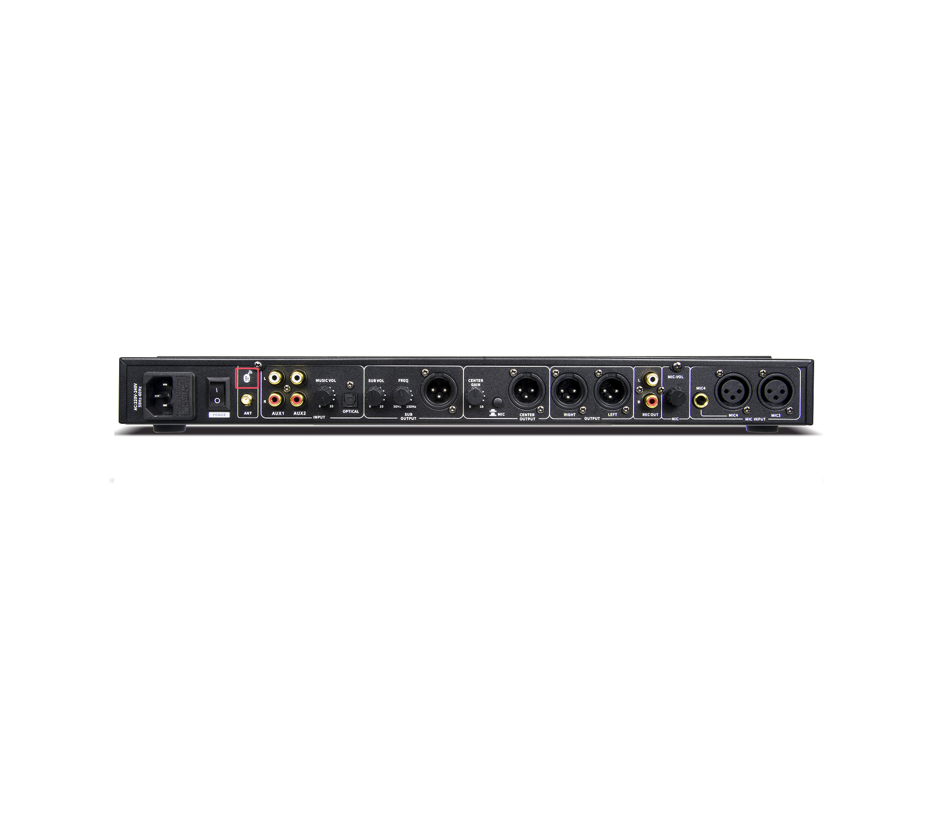 Rack mounted mixer TECHNoSOUND RX5