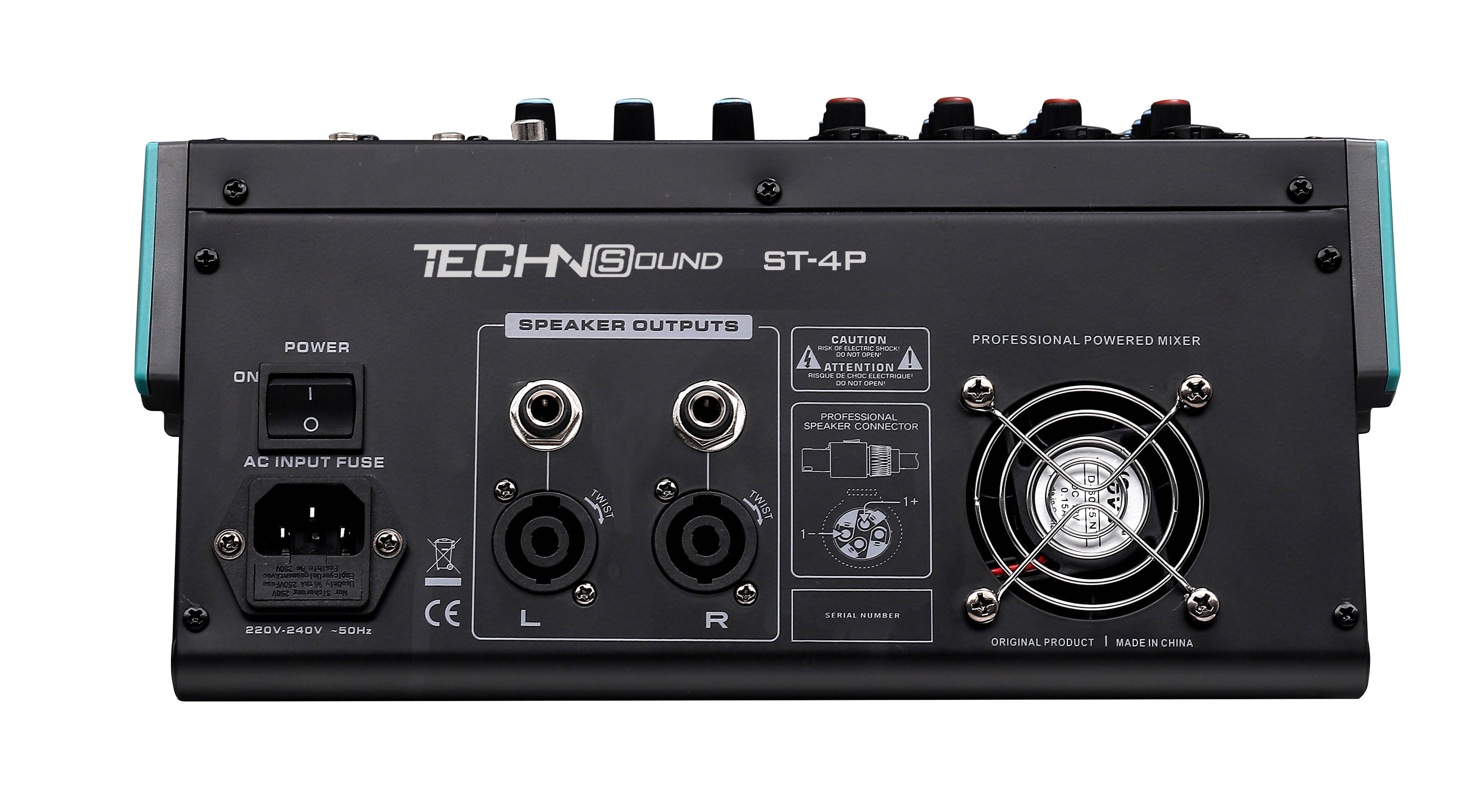 Mixer Power TECHNoSOUND ST4P (2*200w)