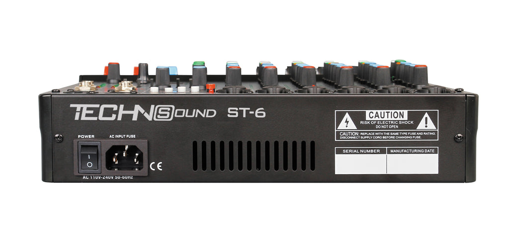 Mixer 6ch TECHNoSOUND ST6
