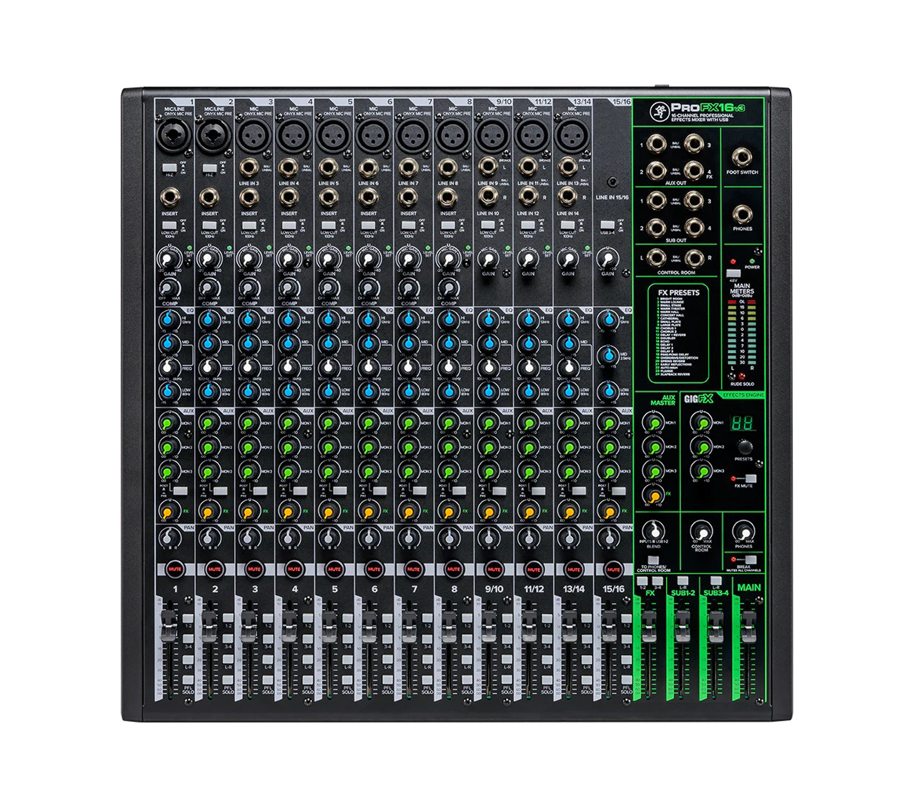 Mixer MACKIE PROfx16
