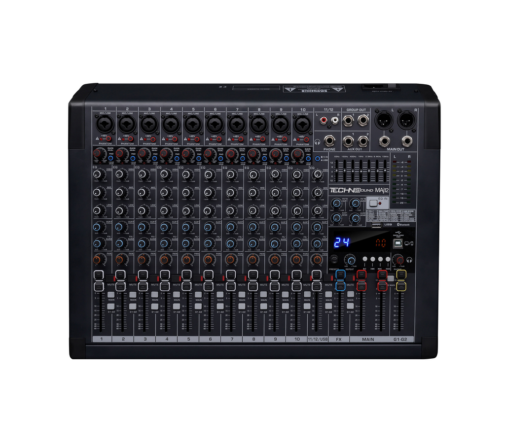 Mixer Power 2350w TECHNoSOUND MAj12