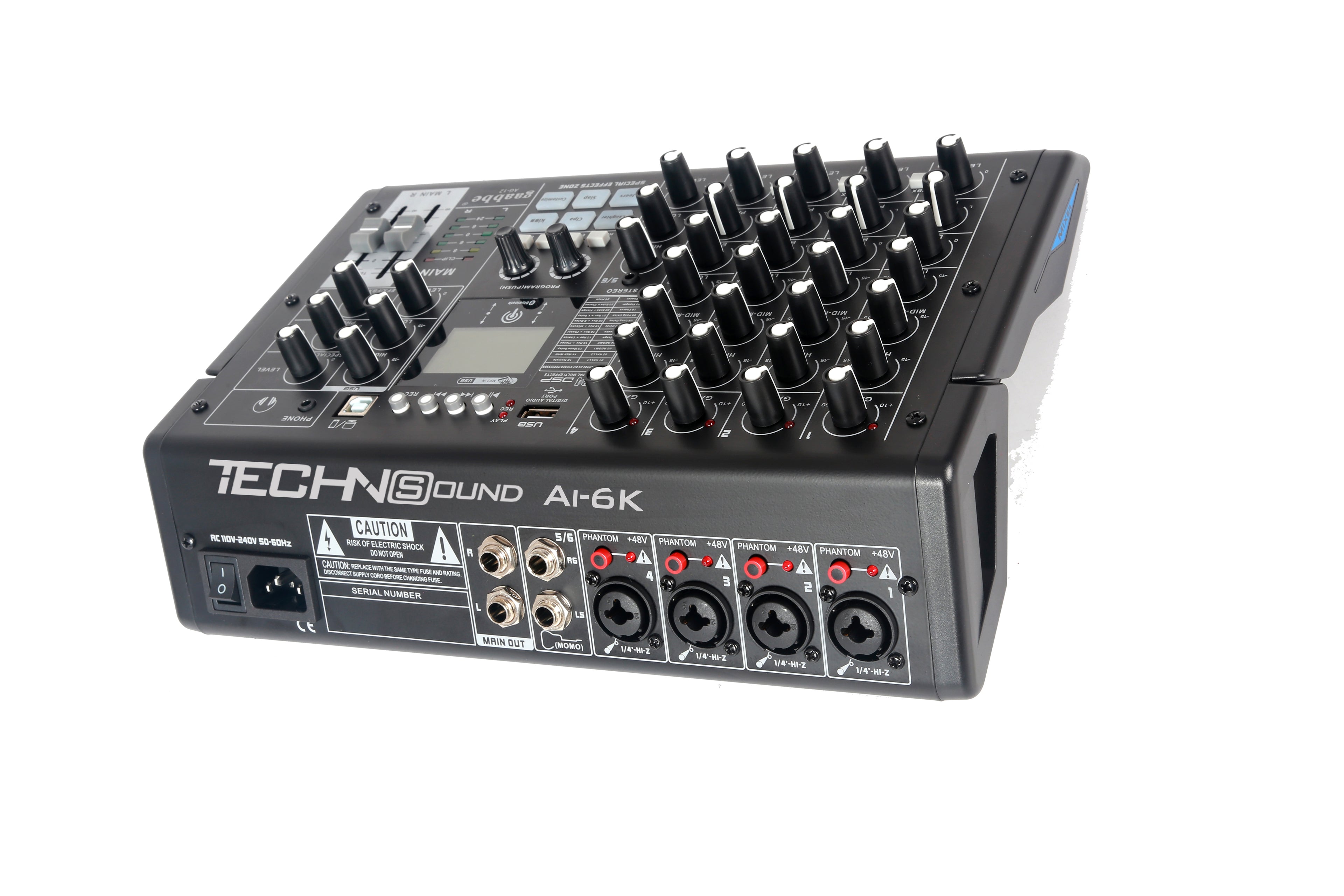 Mixer 6ch TECHNoSOUND AI6K