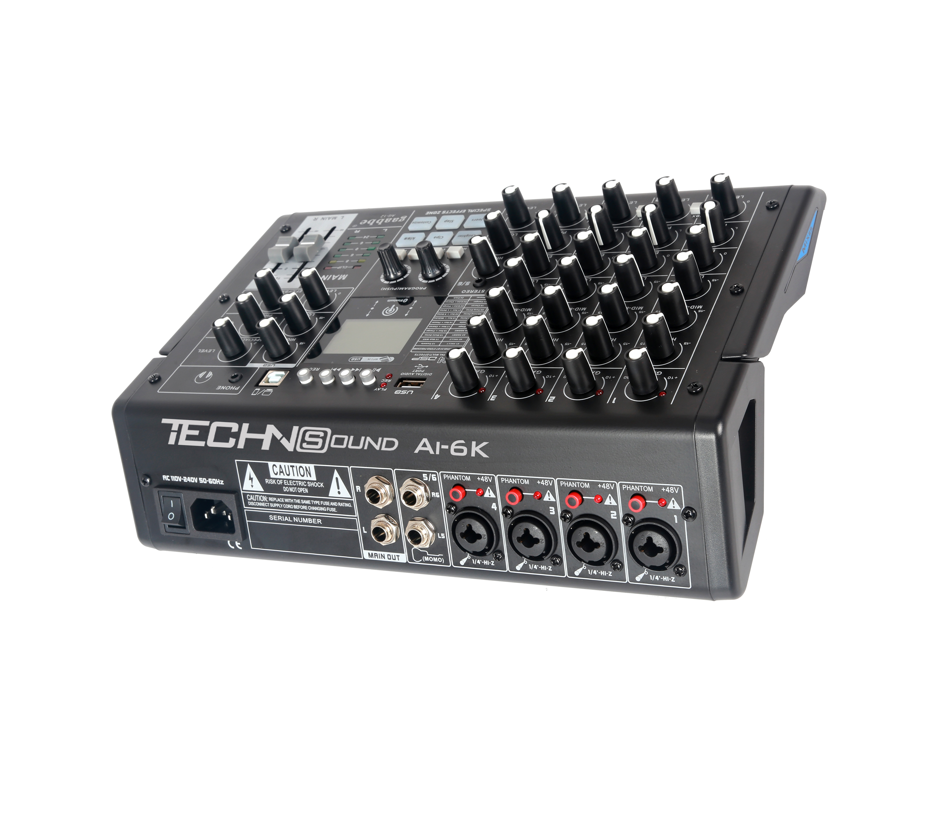 Mixer 6ch TECHNoSOUND AI6K