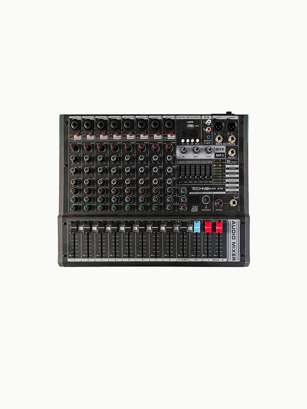 Mixer 8ch TECHNoSOUND ST8