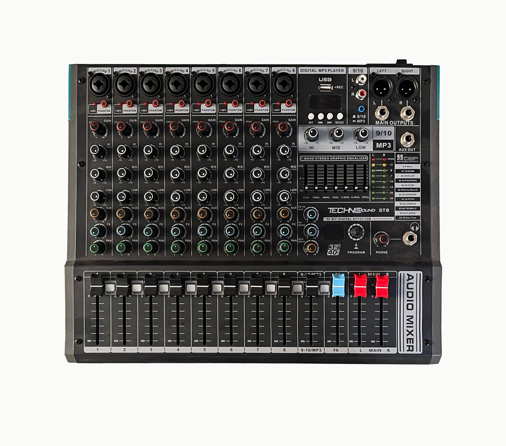 Mixer 8ch TECHNoSOUND ST8