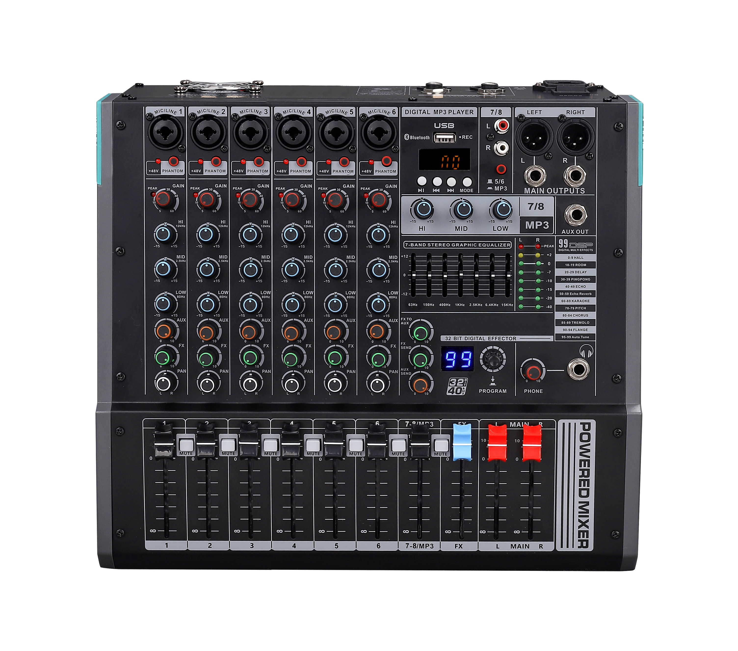 Mixer 6ch TECHNoSOUND ST6